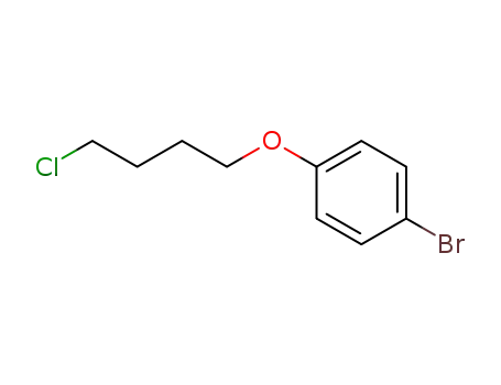 Molecular Structure of 79096-45-0 (Benzene, 1-bromo-4-(4-chlorobutoxy)-)