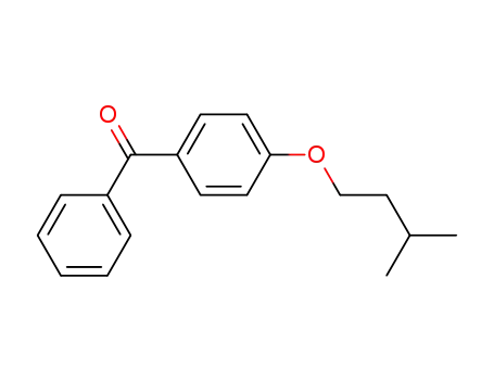 Molecular Structure of 42403-81-6 (4-isopentyloxy-benzophenone)