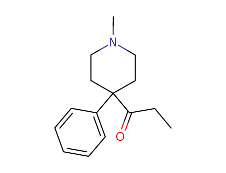 1-(1-methyl-4-phenylpiperidin-4-yl)propan-1-one