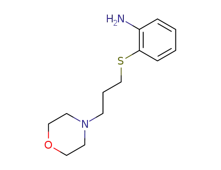 2-(3-morpholino-propylmercapto)-aniline