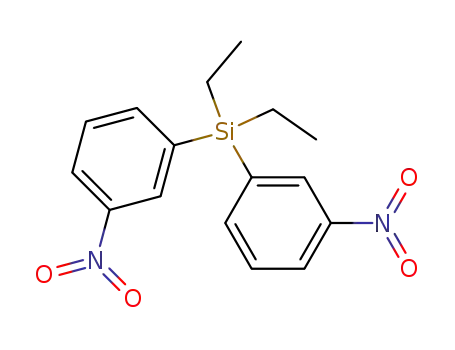 diethyl-bis-(3-nitro-phenyl)-silane