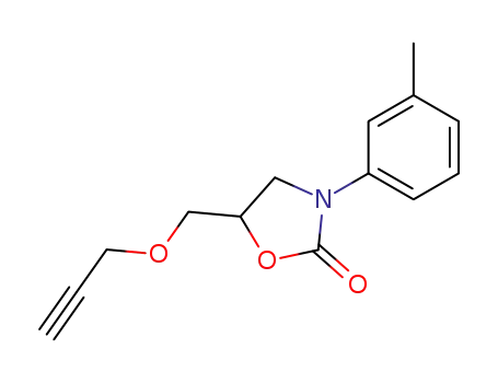 3-(3-メチルフェニル)-5-[(2-プロピニルオキシ)メチル]-2-オキサゾリジノン