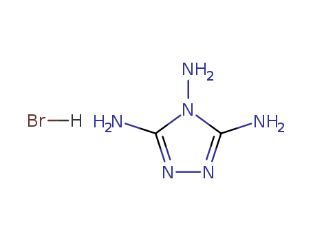 4H-1,2,4-Triazole-3,4,5-triamine,hydrobromide (1:1) cas  1656-14-0