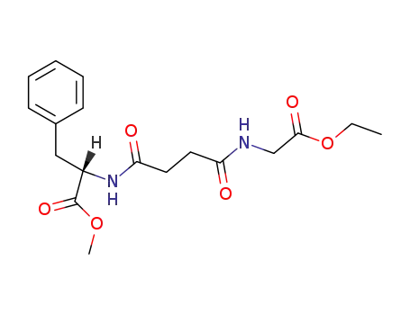 Bernsteinsaeure-1-(glycinethylesteramid)-4-(L-phenylalaninmethylesteramid)