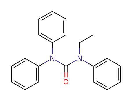 Molecular Structure of 20632-46-6 (ethyl-triphenyl-urea)