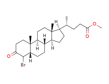 (R)-4-((5S,8S,9S,10R,13R,14S,17R)-4-Bromo-10,13-dimethyl-3-oxo-hexadecahydro-cyclopenta[a]phenanthren-17-yl)-pentanoic acid methyl ester