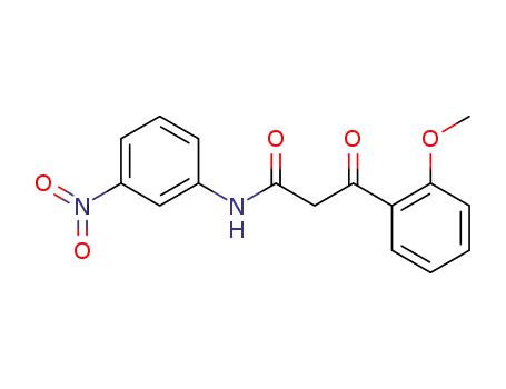 3-(2-methoxy-phenyl)-3-oxo-propionic acid-(3-nitro-anilide)