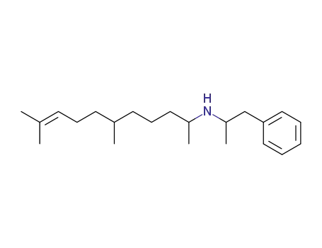 (α-Methyl-β-phenylaethyl)-tetrahydro-ψ-ionylamin