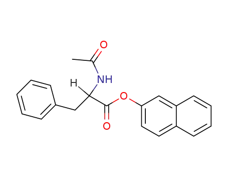 Molecular Structure of 20874-31-1 (AC-DL-PHE-BETA-NAPHTHYL ESTER)