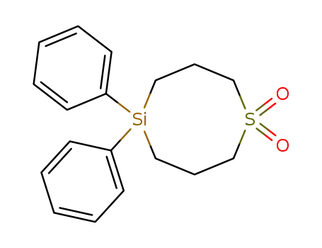 5,5-diphenyl-[1,5]thiasilocane 1,1-dioxide