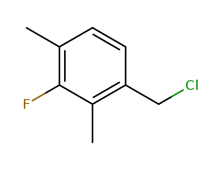 3-Fluor-2.4-dimethylbenzylchlorid