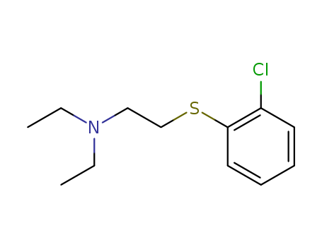 2-(2-chlorophenyl)sulfanyl-N,N-diethylethanamine