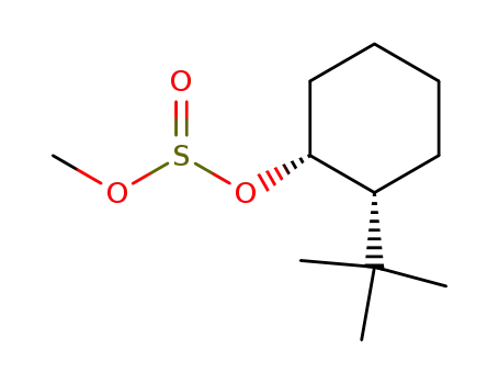 (+/-)-sulfurous acid-(<i>cis</i>-2-<i>tert</i>-butyl-cyclohexyl ester)-methyl ester