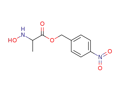 2-Hydroxyamino-propionic acid 4-nitro-benzyl ester