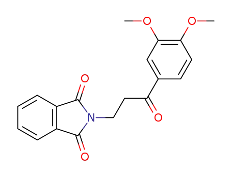 Molecular Structure of 32372-78-4 (2-[3-(3,4-dimethoxyphenyl)-3-oxopropyl]-1H-isoindole-1,3(2H)-dione)