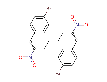 1,8-Bis-<4-brom-phenyl>-2,7-dinitro-octadien-(1,7)
