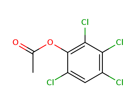 (2,3,4,6-tetrachlorophenyl) acetate cas  5435-60-9