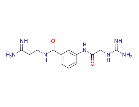 3-<3-(Guanidinoacetamido)-benzamido>-propionamidin
