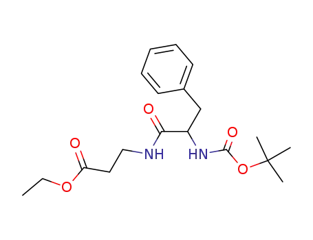 <i>N</i>-(<i>N</i>-<i>tert</i>-butoxycarbonyl-phenylalanyl)-β-alanine ethyl ester