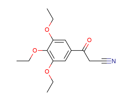 3,4,5-TRIETHOXYBENZOYLACETONITRILE