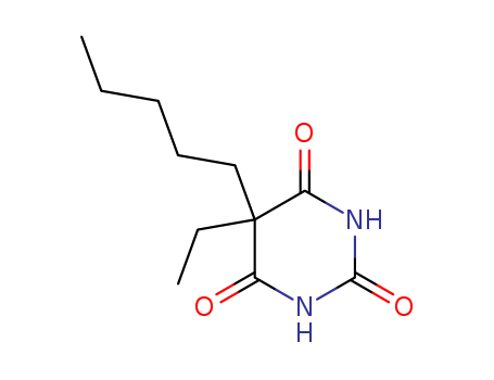2,4,6(1H,3H,5H)-Pyrimidinetrione,5-ethyl-5-pentyl-