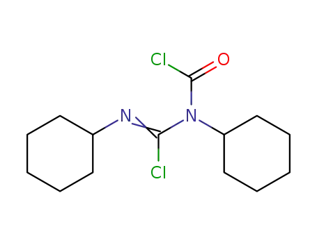 C-Chlor-N,N'-dicyclohexyl-formamidin-N-carbonylchlorid