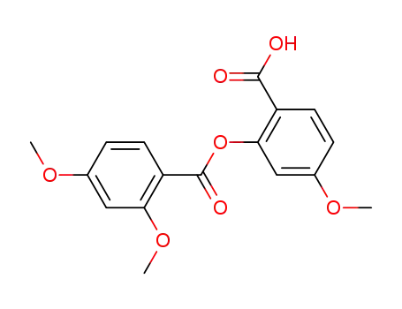 2-(2,4-dimethoxy-benzoyloxy)-4-methoxy-benzoic acid