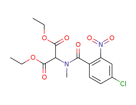Propanedioic acid, [(4-chloro-2-nitrobenzoyl)methylamino]-, diethyl
ester