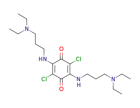 2,5-dichloro-3,6-bis-(3-diethylamino-propylamino)-[1,4]benzoquinone