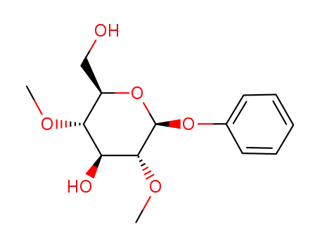 phenyl-(<i>O</i><sup>2</sup>,<i>O</i><sup>4</sup>-dimethyl-β-<i>D</i>-glucopyranoside)