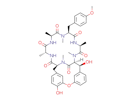 Molecular Structure of 64755-14-2 (Bouvardin)
