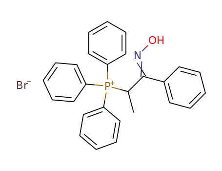 (2-hydroxyimino-1-methyl-2-phenyl-ethyl)-triphenyl-phosphonium; bromide