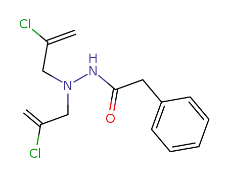 Acetic acid, phenyl-, 2,2-bis(2-chloroallyl)hydrazide