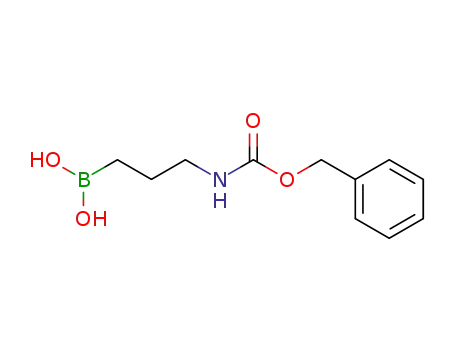 (3-dihydroxyboranyl-propyl)-carbamic acid benzyl ester