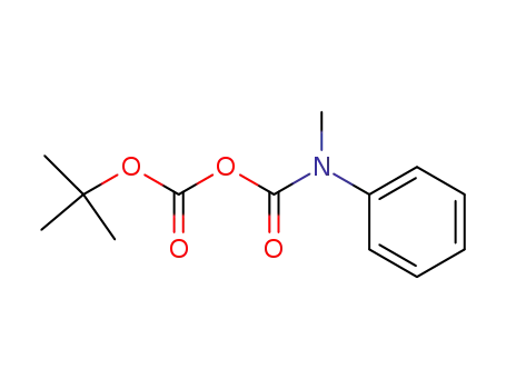 tert-butyl carbonic N-methylphenyl carbamic anhydride