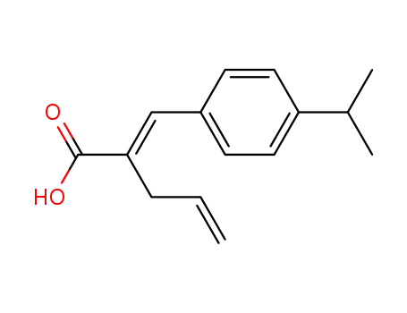 2-((<i>E</i>)-4-isopropyl-benzylidene)-pent-4-enoic acid