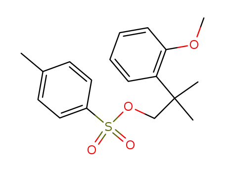 2-(2-methoxy-phenyl)-2-methyl-1-(toluene-4-sulfonyloxy)-propane