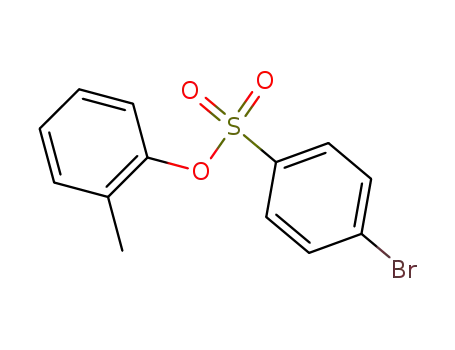 Molecular Structure of 7463-25-4 (2-methylphenyl 4-bromobenzenesulfonate)