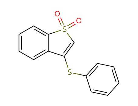 3-phenylsulfanyl-benzo[<i>b</i>]thiophene-1,1-dioxide