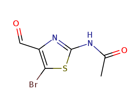 N-(5-bromo-4-formyl-1,3-thiazol-2-yl)acetamide