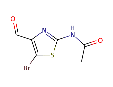N-(5-bromo-4-formyl-1,3-thiazol-2-yl)acetamide