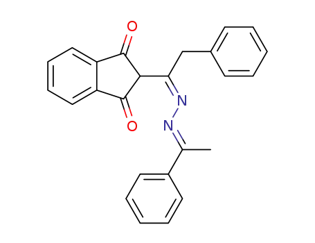 2-[α-(1-phenyl-ethylidenehydrazono)-phenethyl]-indan-1,3-dione