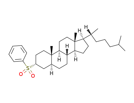 3α-Benzolsulfonyl-5α-cholestan