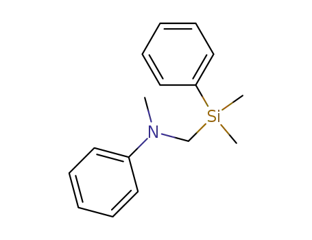 [(Dimethyl-phenyl-silanyl)-methyl]-methyl-phenyl-amine