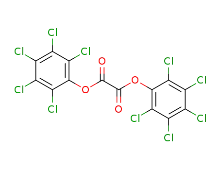 Molecular Structure of 1173-75-7 (bis(pentachlorophenyl)oxalate)