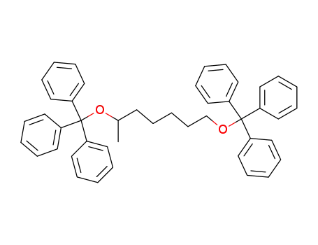 1,6-Di(triphenylmethyl)heptyl ether