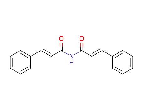 Molecular Structure of 26091-02-1 (Bis[(E)-cinnamoyl]amine)