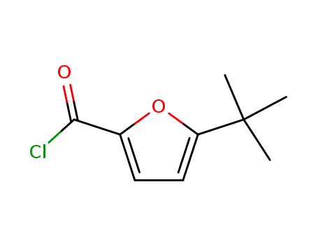 2-푸란카르보닐 클로라이드, 5-(1,1-디메틸에틸)-(9CI)