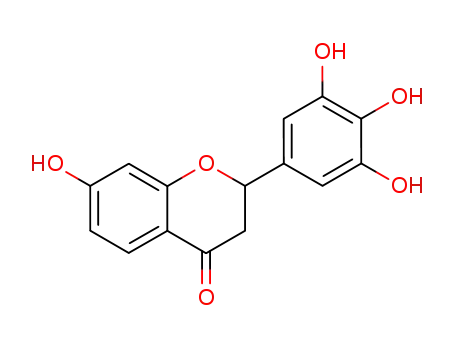(S)-2,3-Dihydro-7-hydroxy-2-(3,4,5-trihydroxyphenyl)-4H-1-benzopyran-4-one