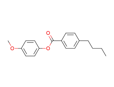 Molecular Structure of 35684-23-2 (p-Butylbenzoic acid p-methoxyphenyl ester)